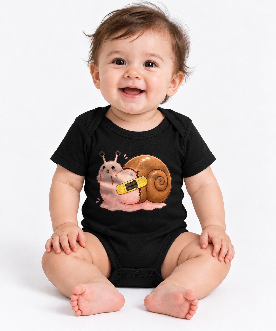 Stuck Booty Snail - Black