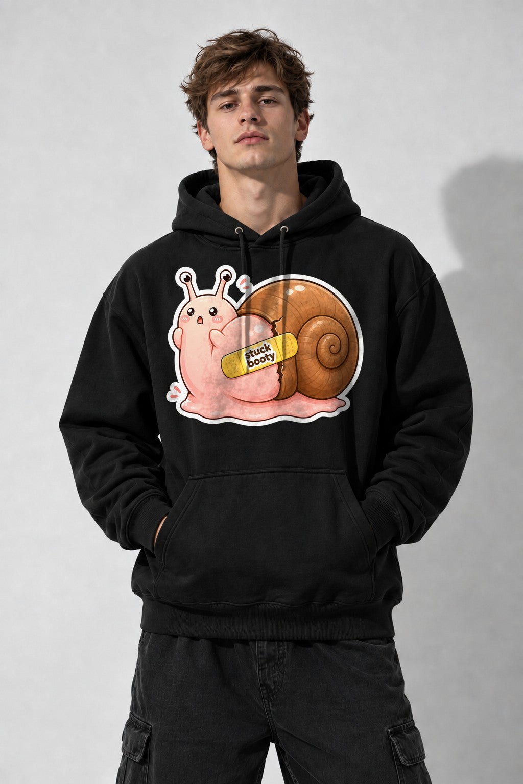 Stuck Booty Snail - Black