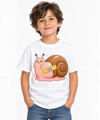 Stuck Booty Snail - White