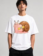 Stuck Booty Snail - White