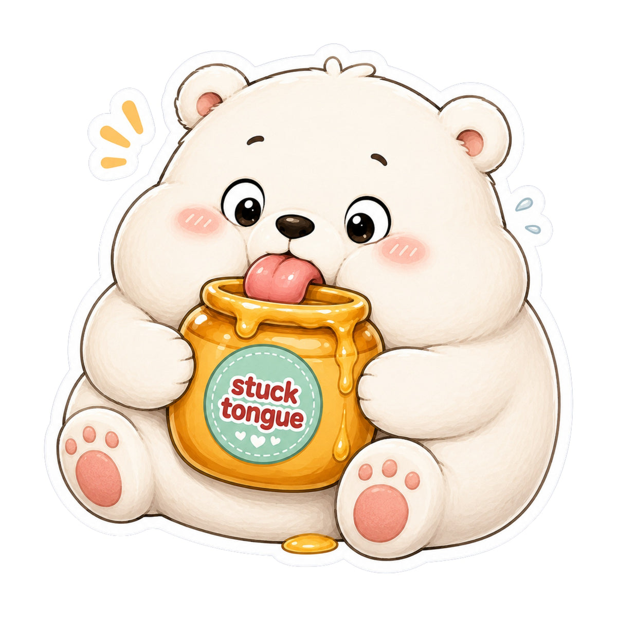 Stuck Tongue Bear