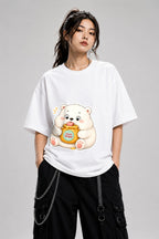 Stuck Tongue Bear - White