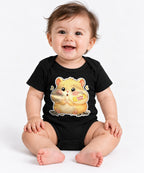 Stuffed Cheek Hamster - Black