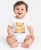 Stuffed Cheek Hamster - White