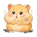 Stuffed Cheek Hamster