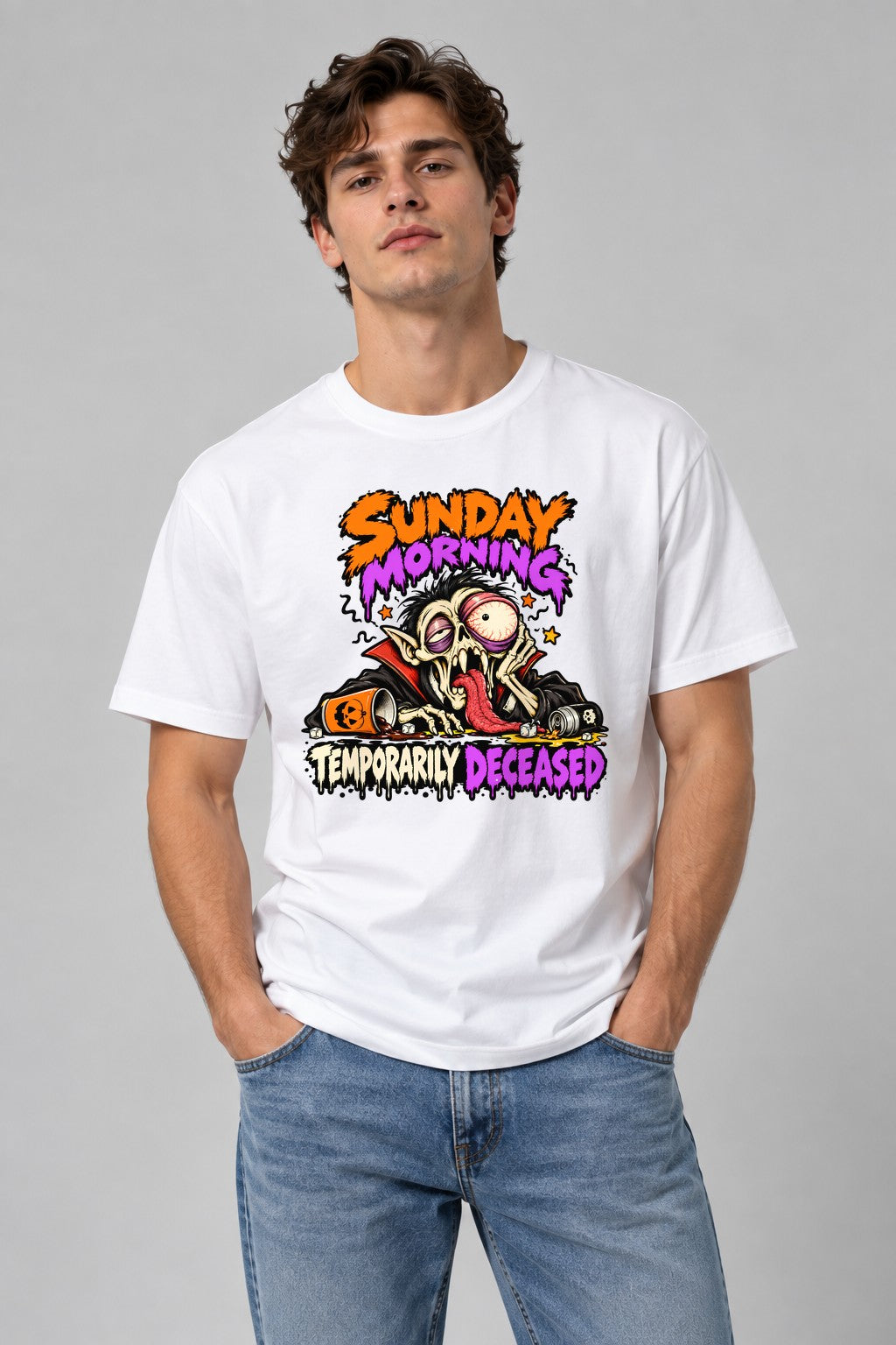 Sunday Morning Deceased - White