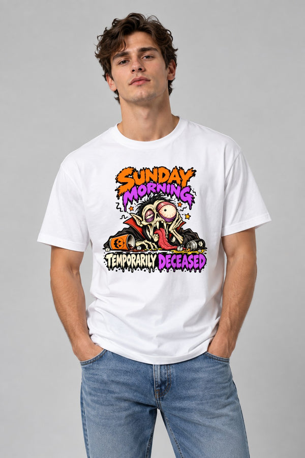 Sunday Morning Deceased - White