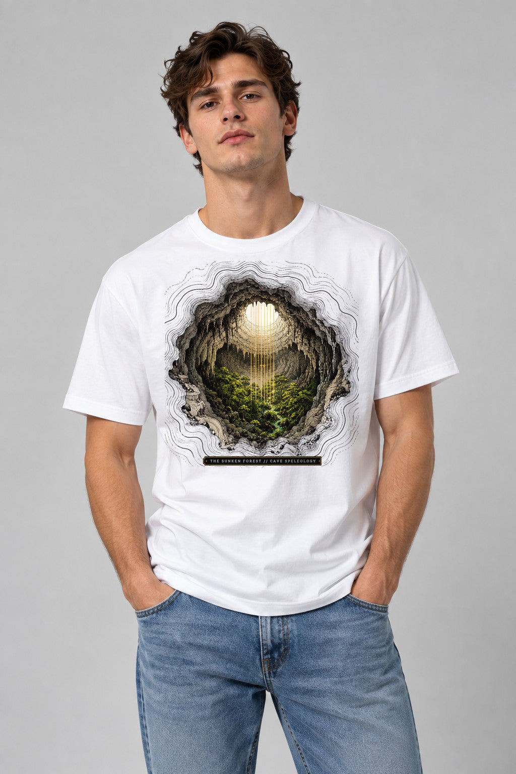 Sunken Forest Cave - White