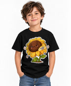 Sunny Vibe Sunflower - Black