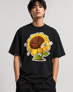 Sunny Vibe Sunflower - Black