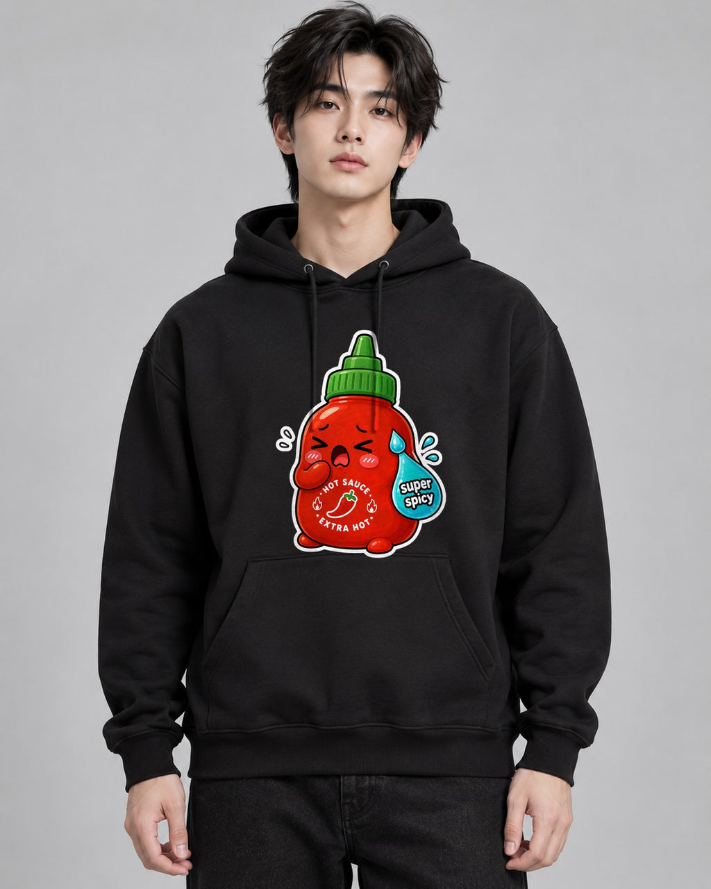 Super Spicy Bottle - Black