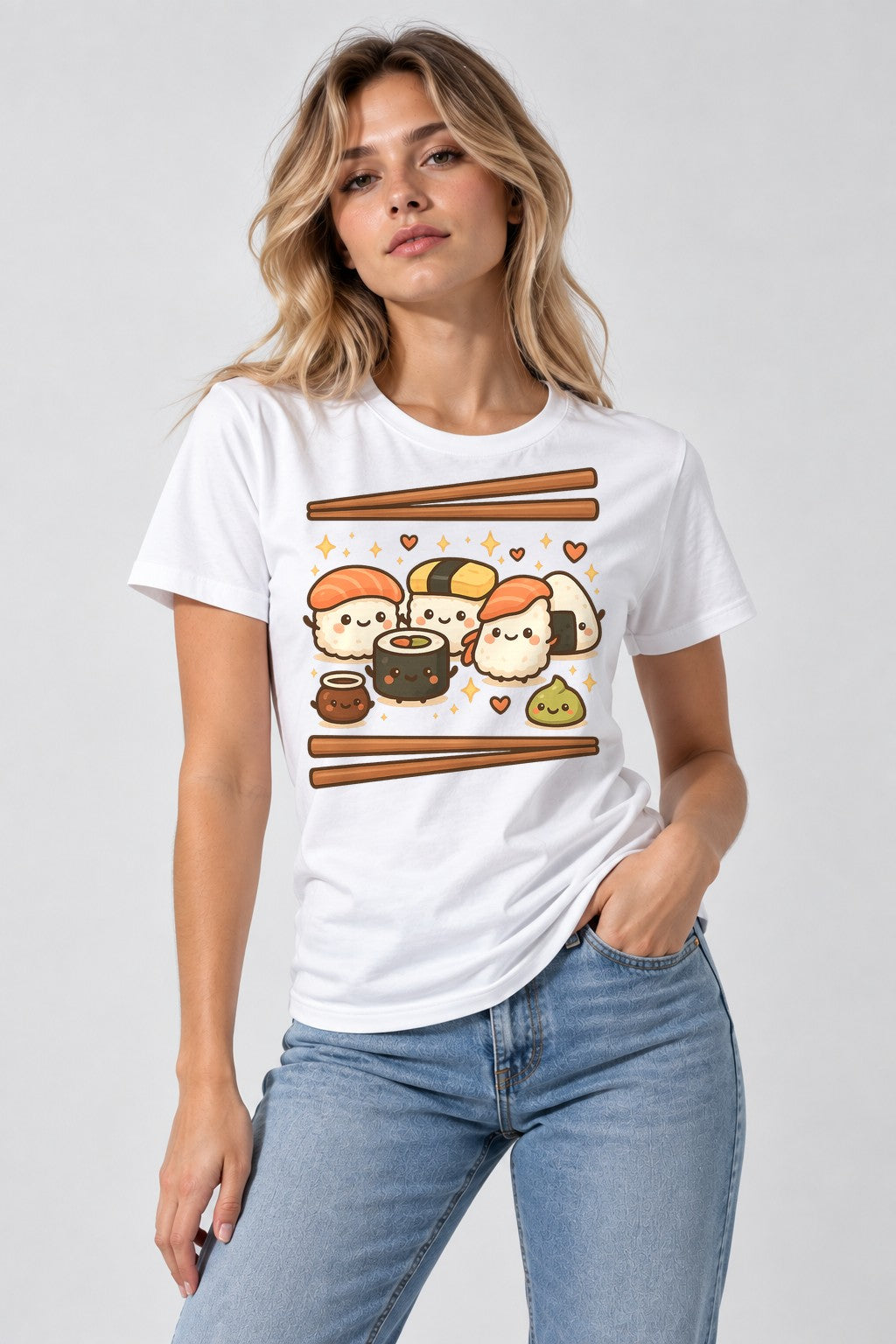 Sushi Squad - White