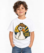 Suspicious Detective Duck - White