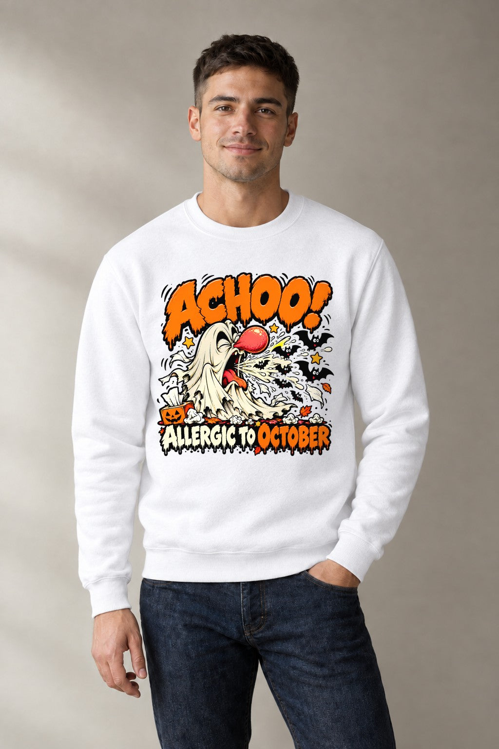 Allergic To October - White