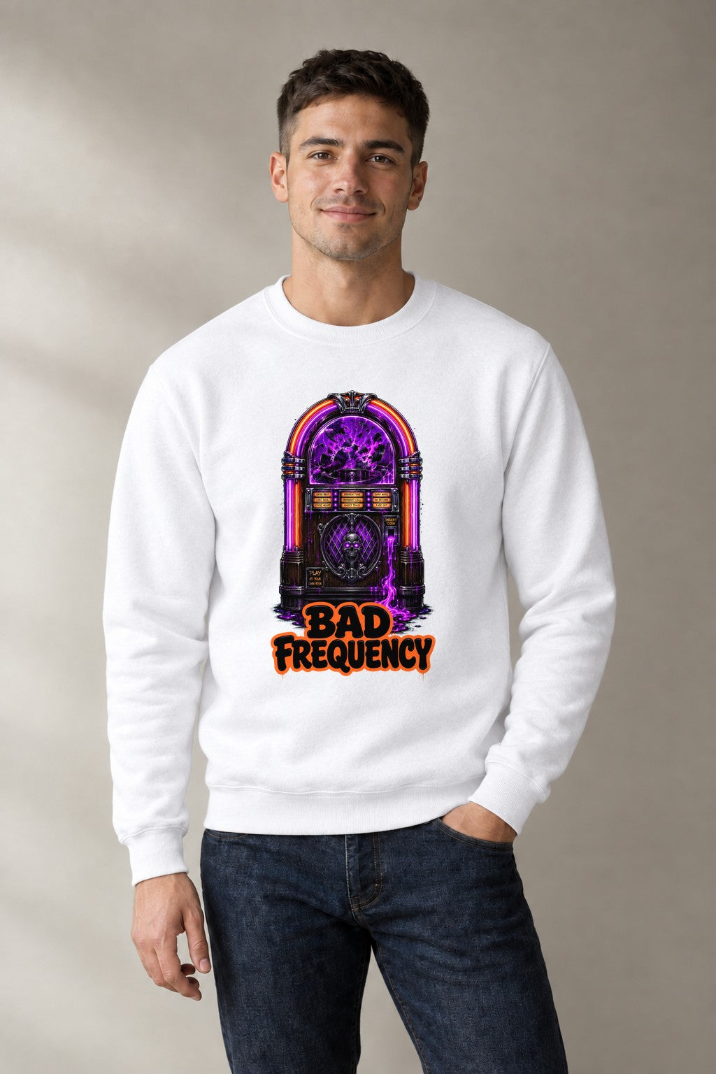 Bad Frequency Jukebox - White