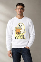 Boba First Ghost - White