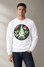 Christmas Friends Circle - White
