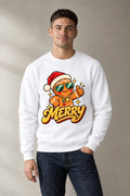 Cool Gingerbread Merry - White