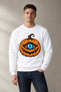 Cyclops Pumpkin Eye - White