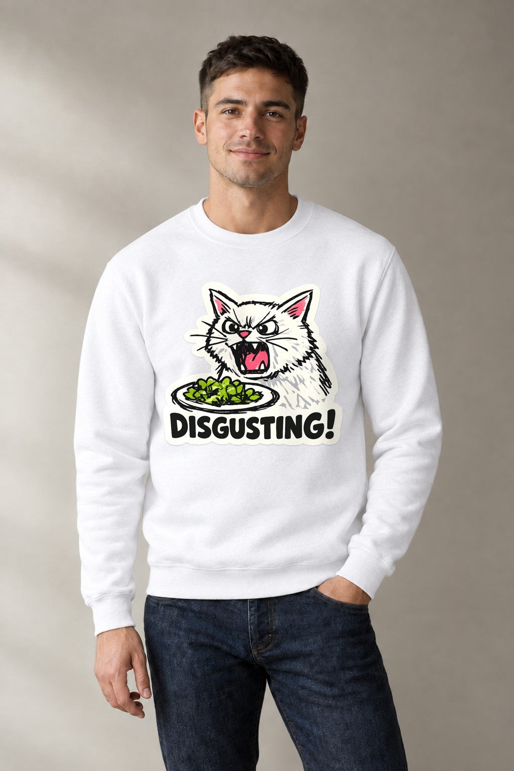 Disgusting Cat Salad - White
