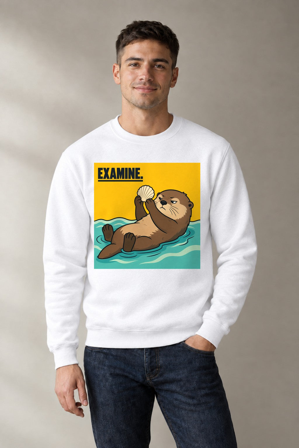 Examine Otter - White