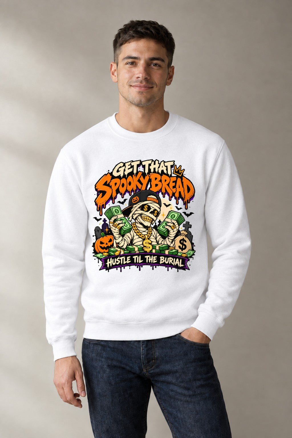Get That Spooky Bread - White
