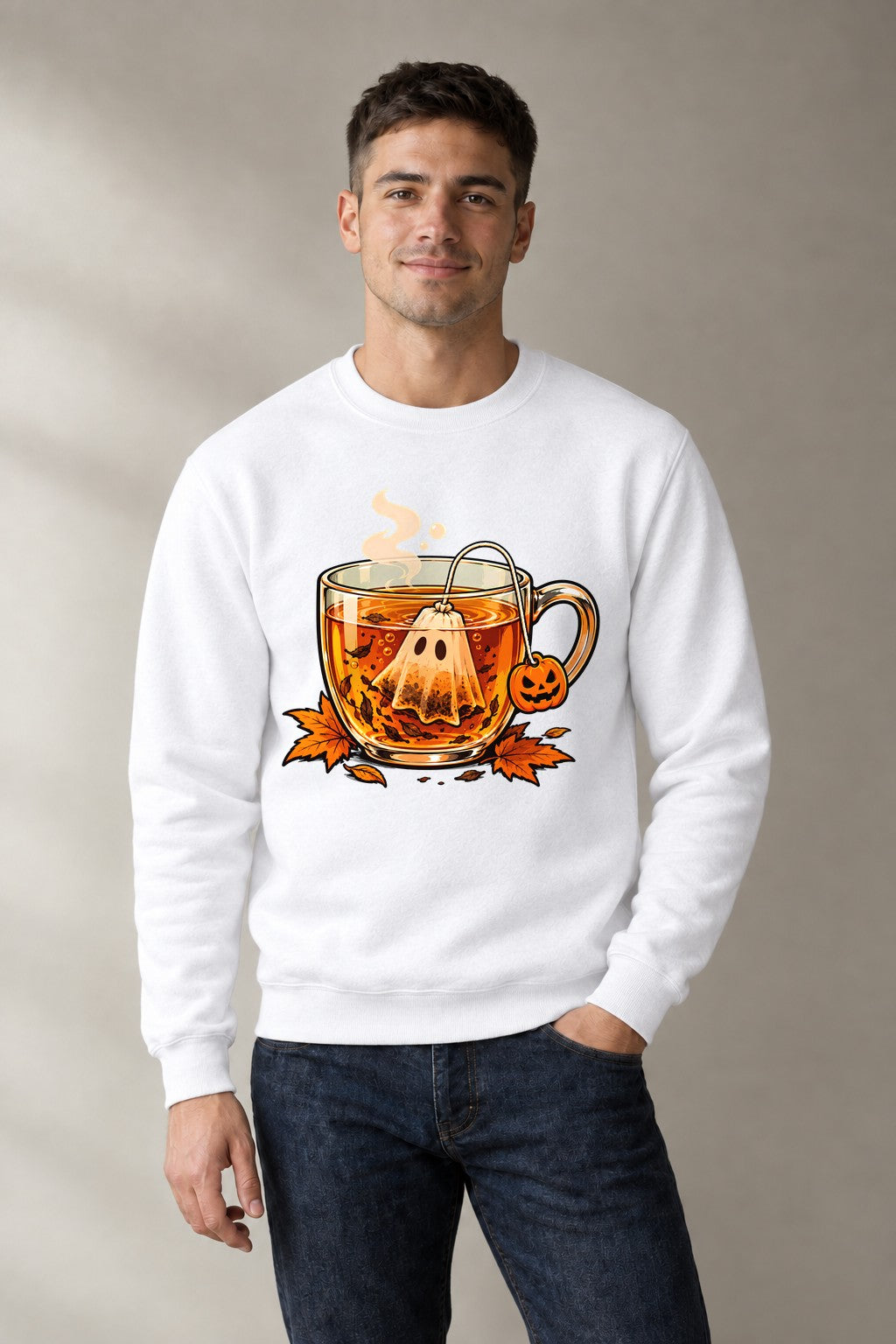 Ghost Tea Bag - White