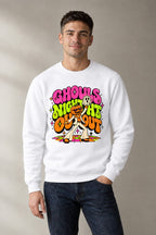 Ghouls Night Out Disco Pumpkin - White