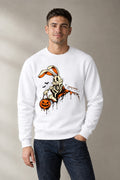Haunted Shoulder Skeleton Rabbit - White