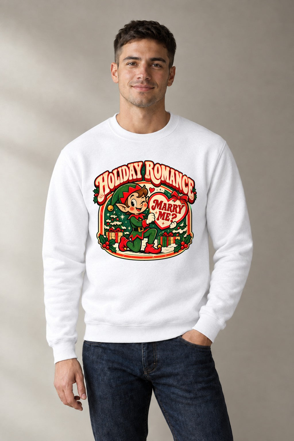 Holiday Romance Proposal - White