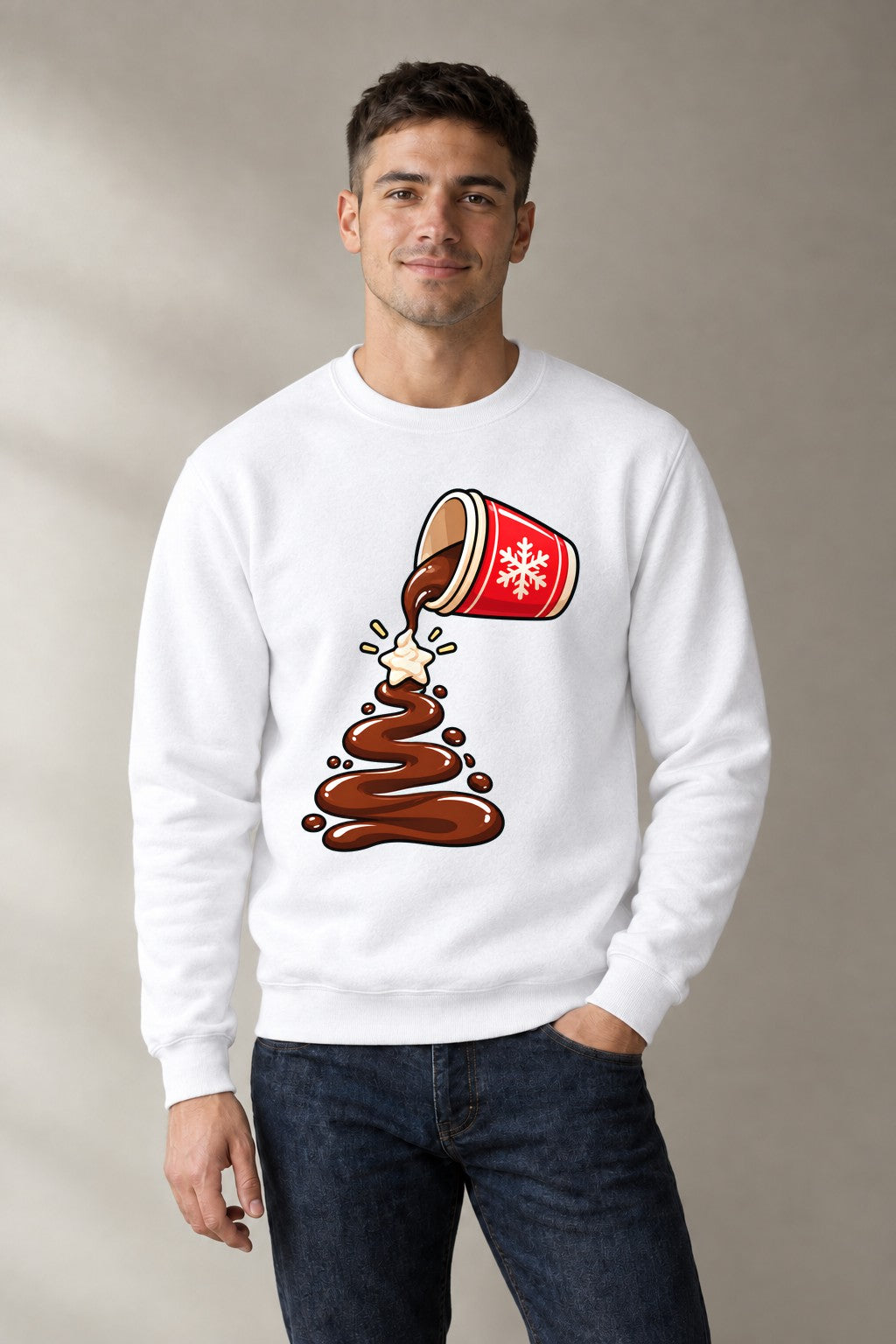 Hot Cocoa Christmas Tree - White
