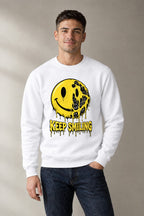 Keep Smiling Melting Face - White