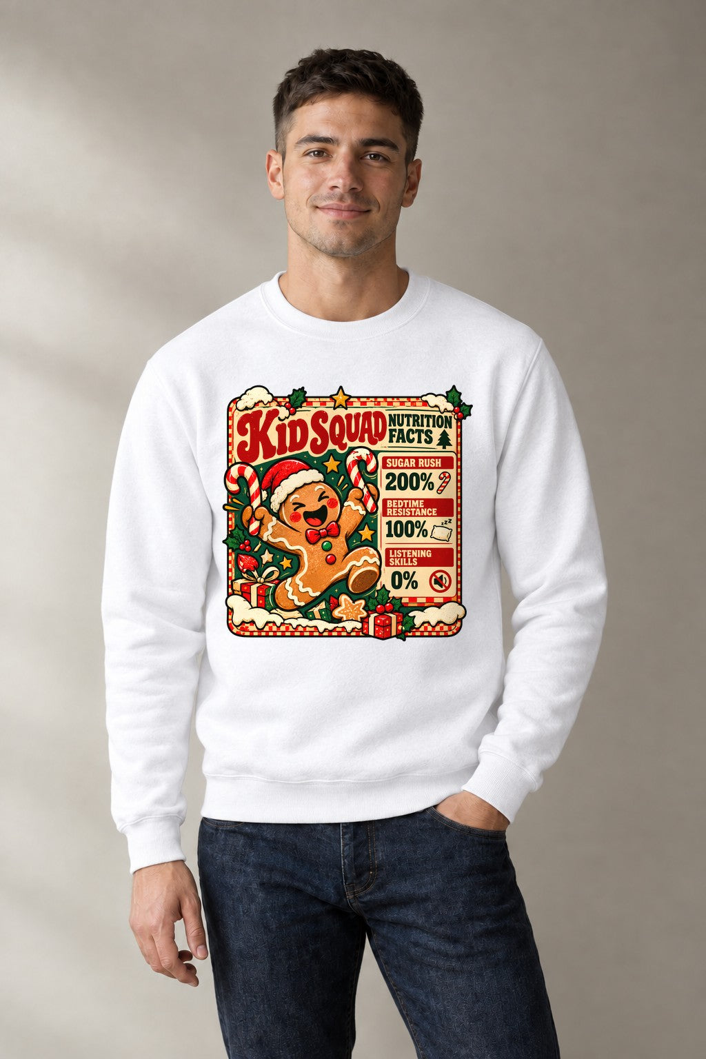 Kid Squad Nutrition Facts - White