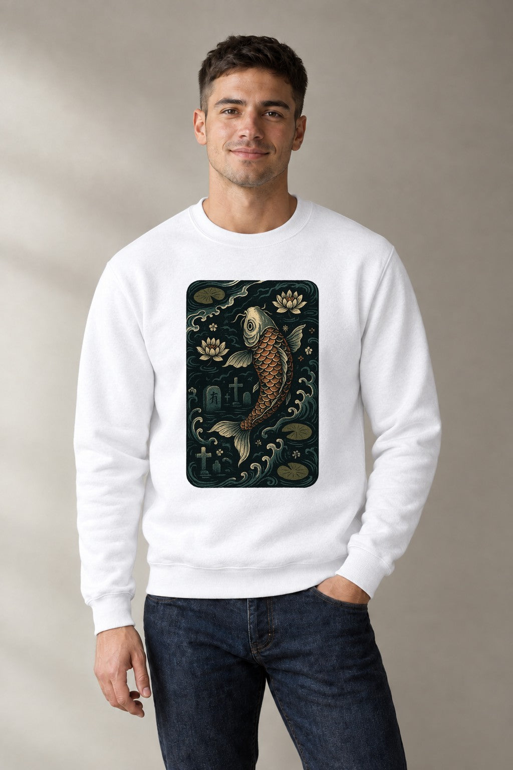 Koi Graveyard Pond - White