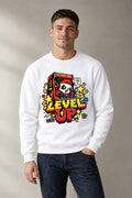 Level Up Panda - White