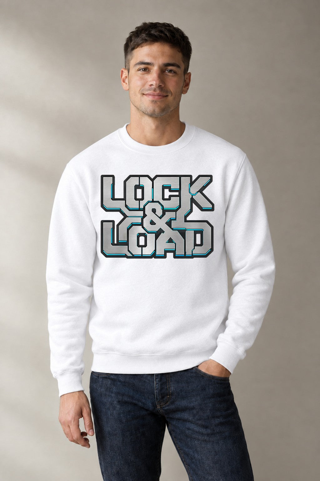Lock and Load - White