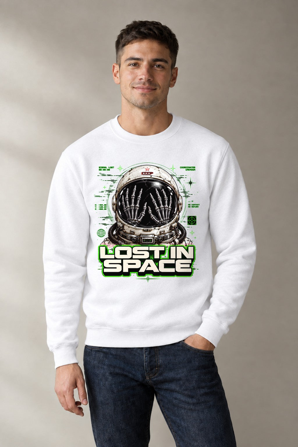 Lost In Space - White