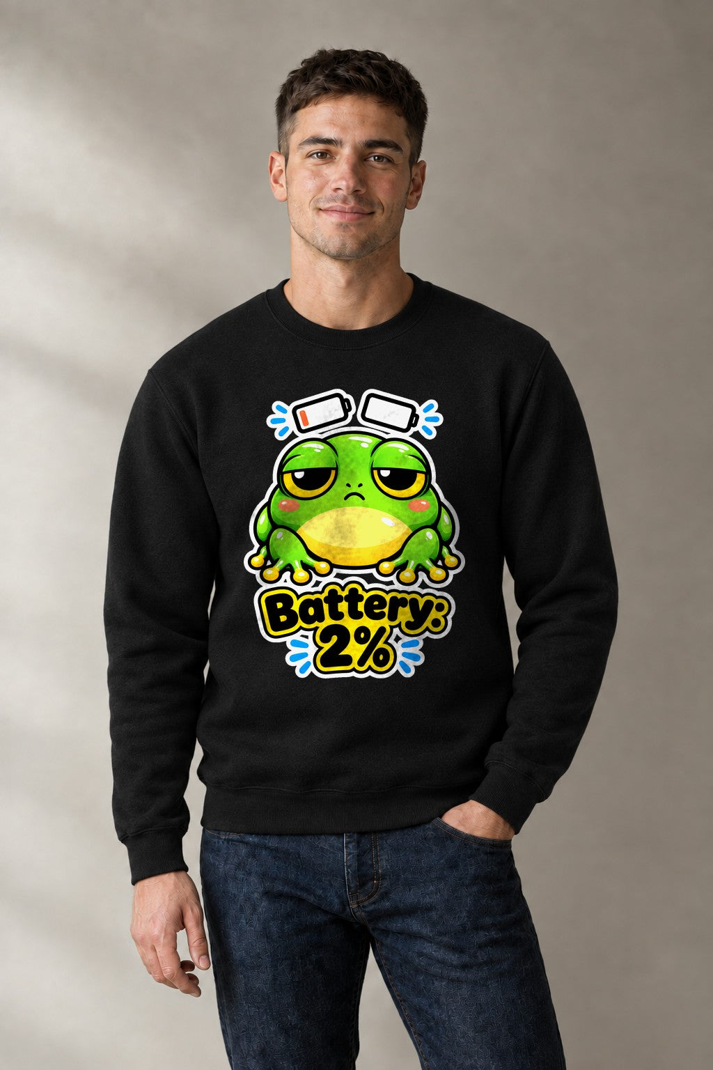 Low Battery Frog - Black