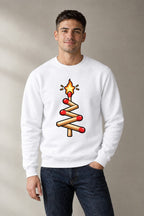 Matchstick Christmas Tree - White