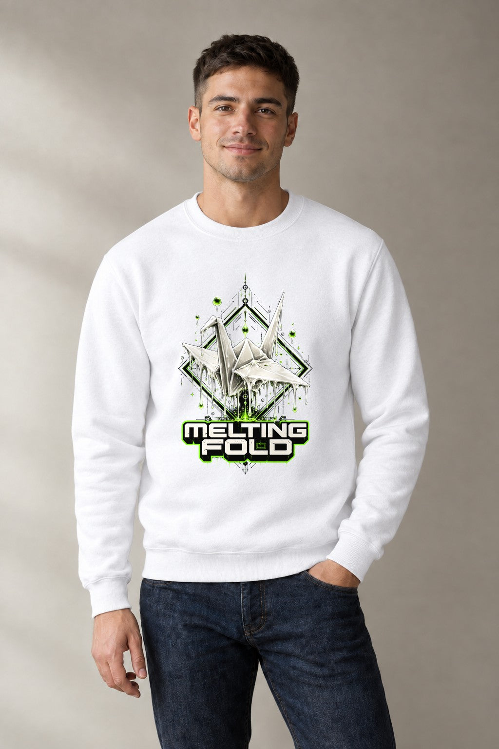 Melting Fold - White
