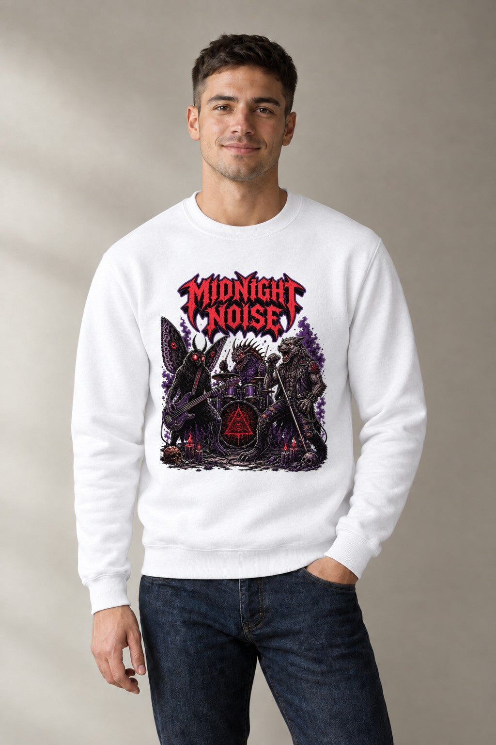 Midnight Noise - White