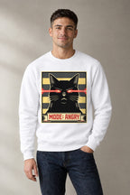 Mode Angry Cat - White