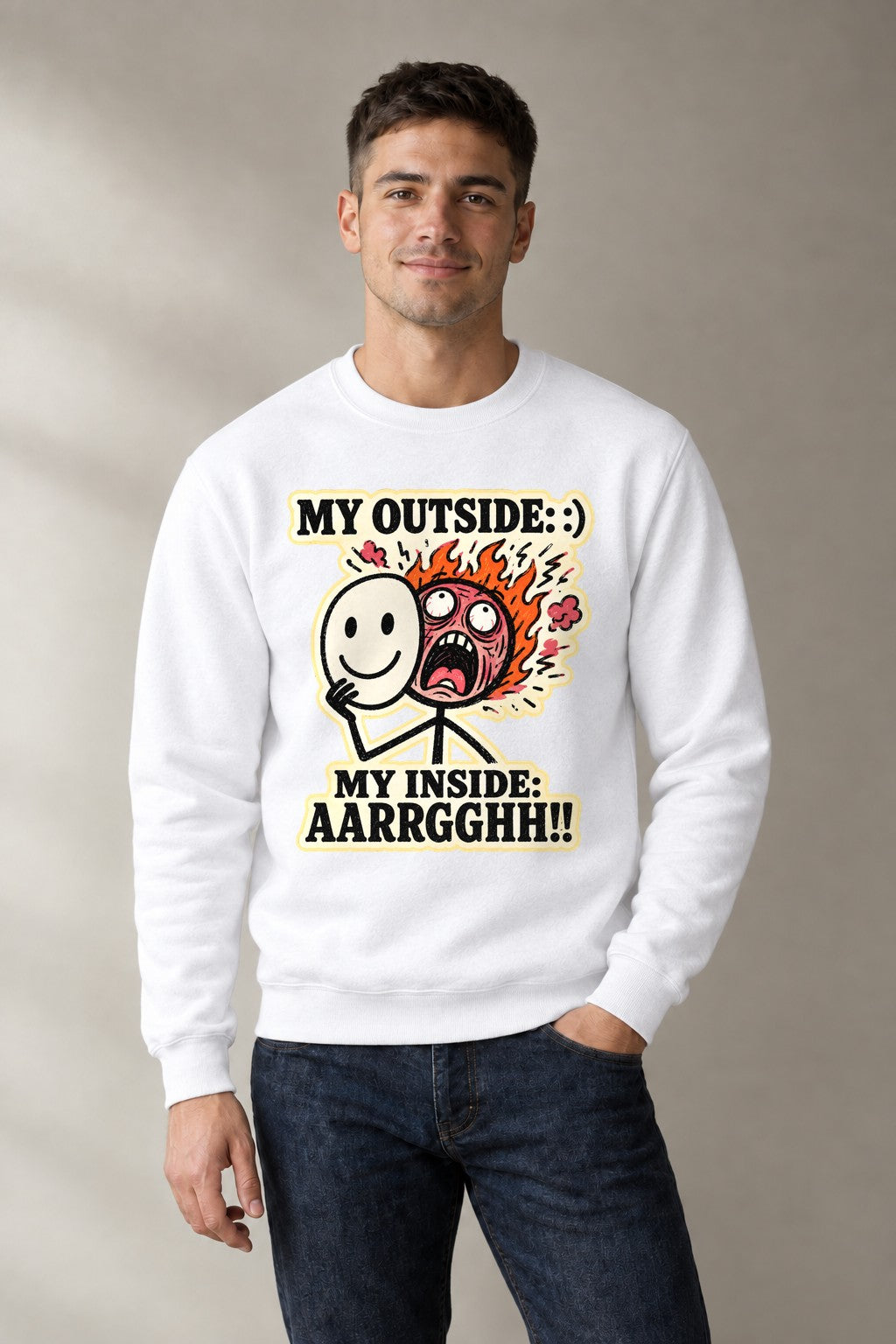 My Outside My Inside - White
