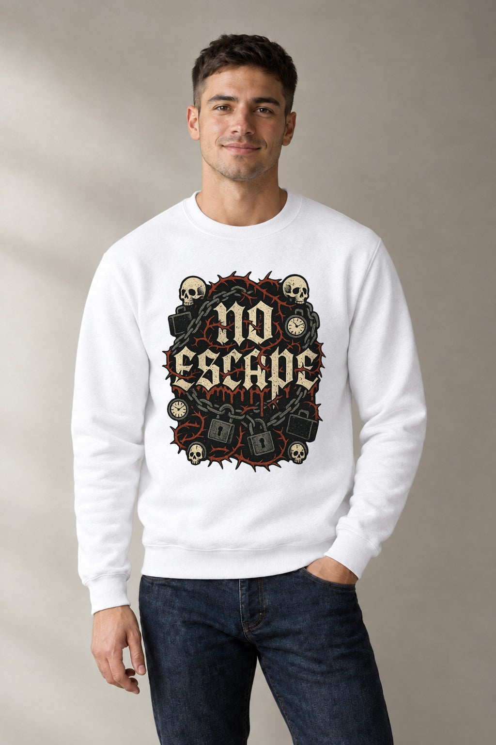 No Escape - White