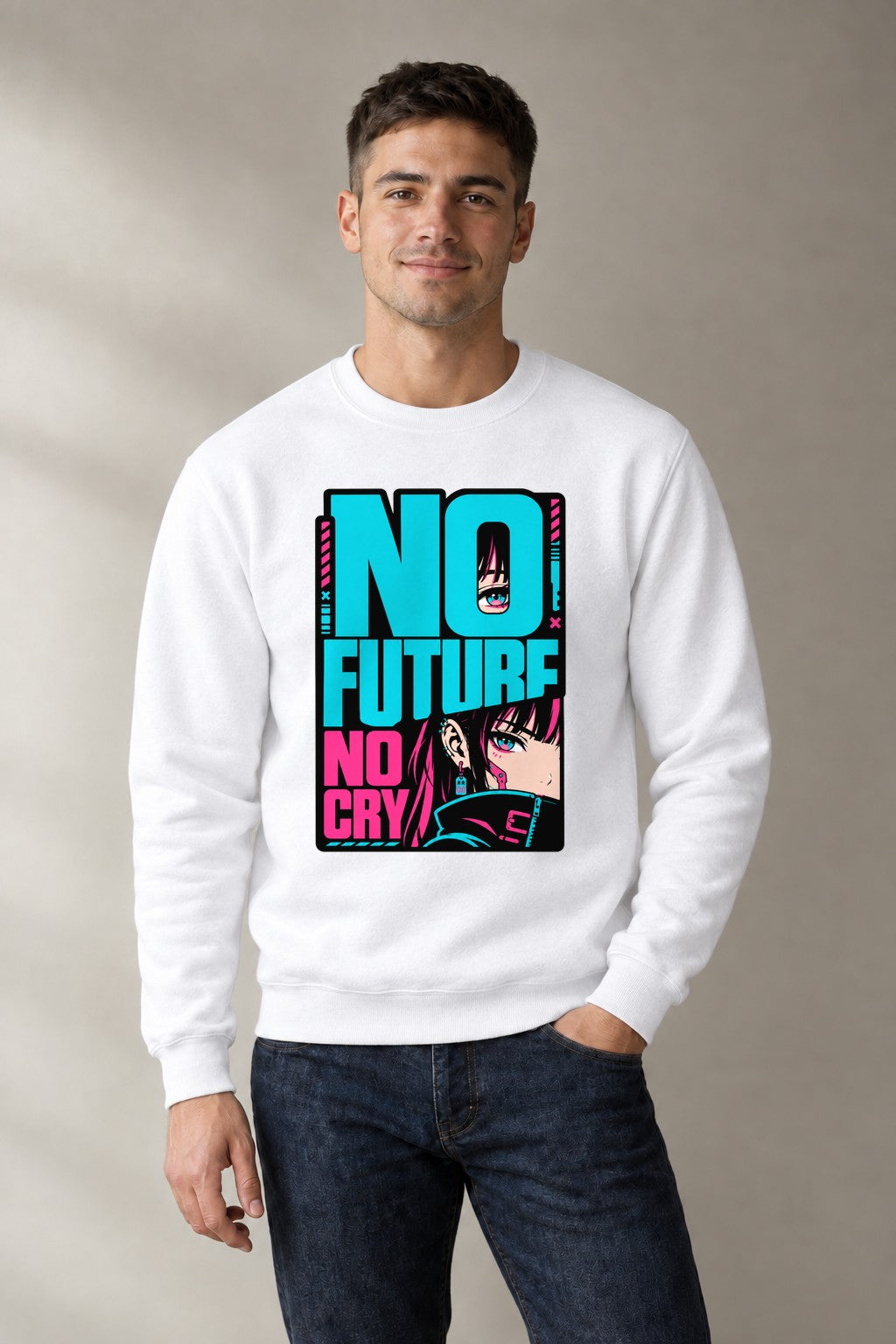 No Future No Cry - White