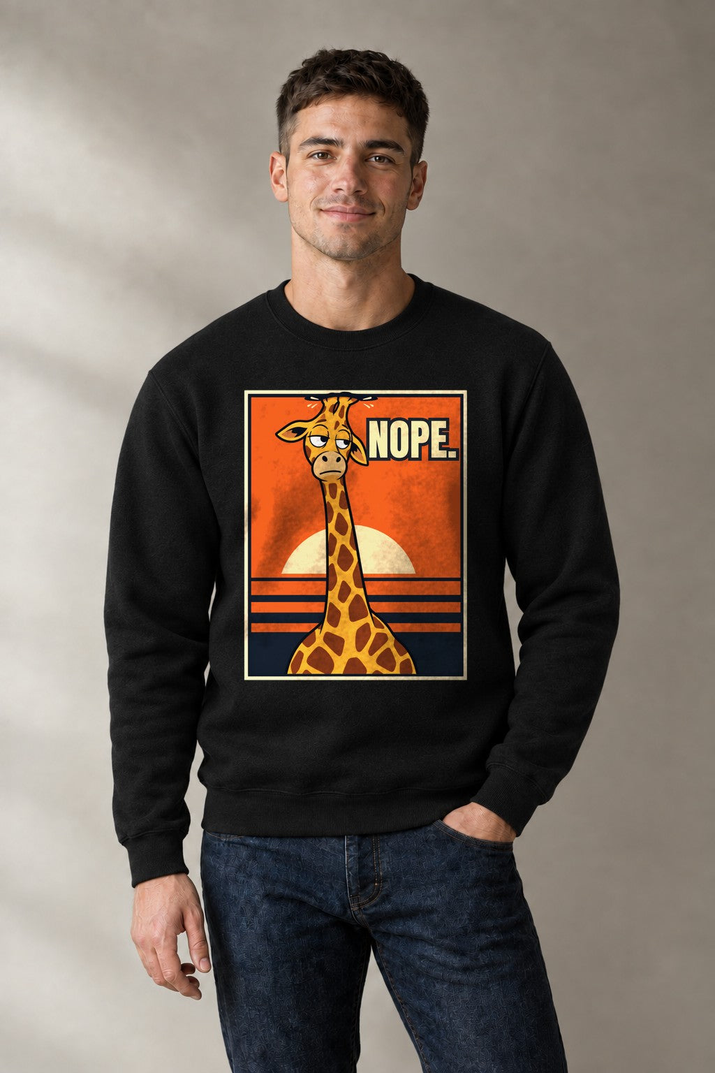 Nope Giraffe - Black