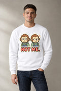 Not Me Monkeys - White