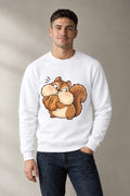 Nutty Squirrel Duo - White