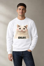 Okay Cat - White