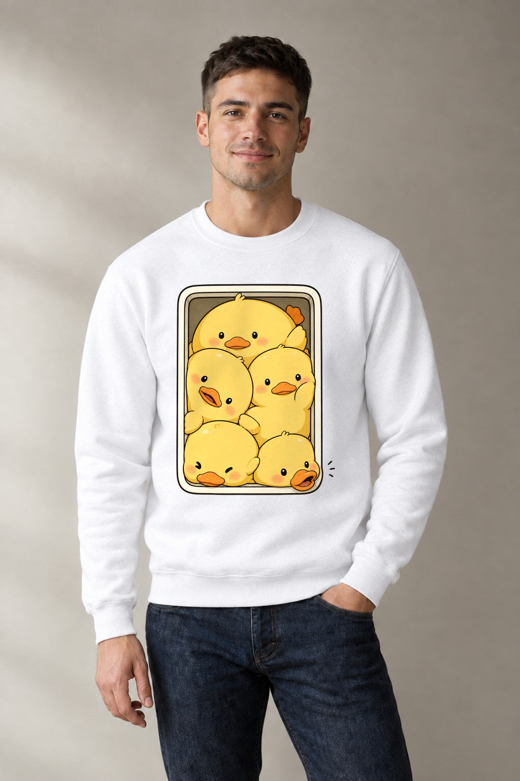 Packed Baby Chicks - White
